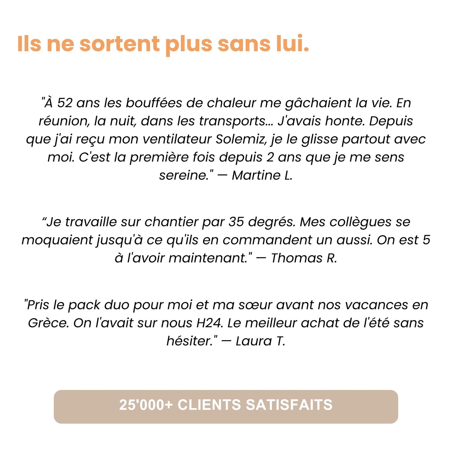 Solemiz™ — Le Ventilateur Clip