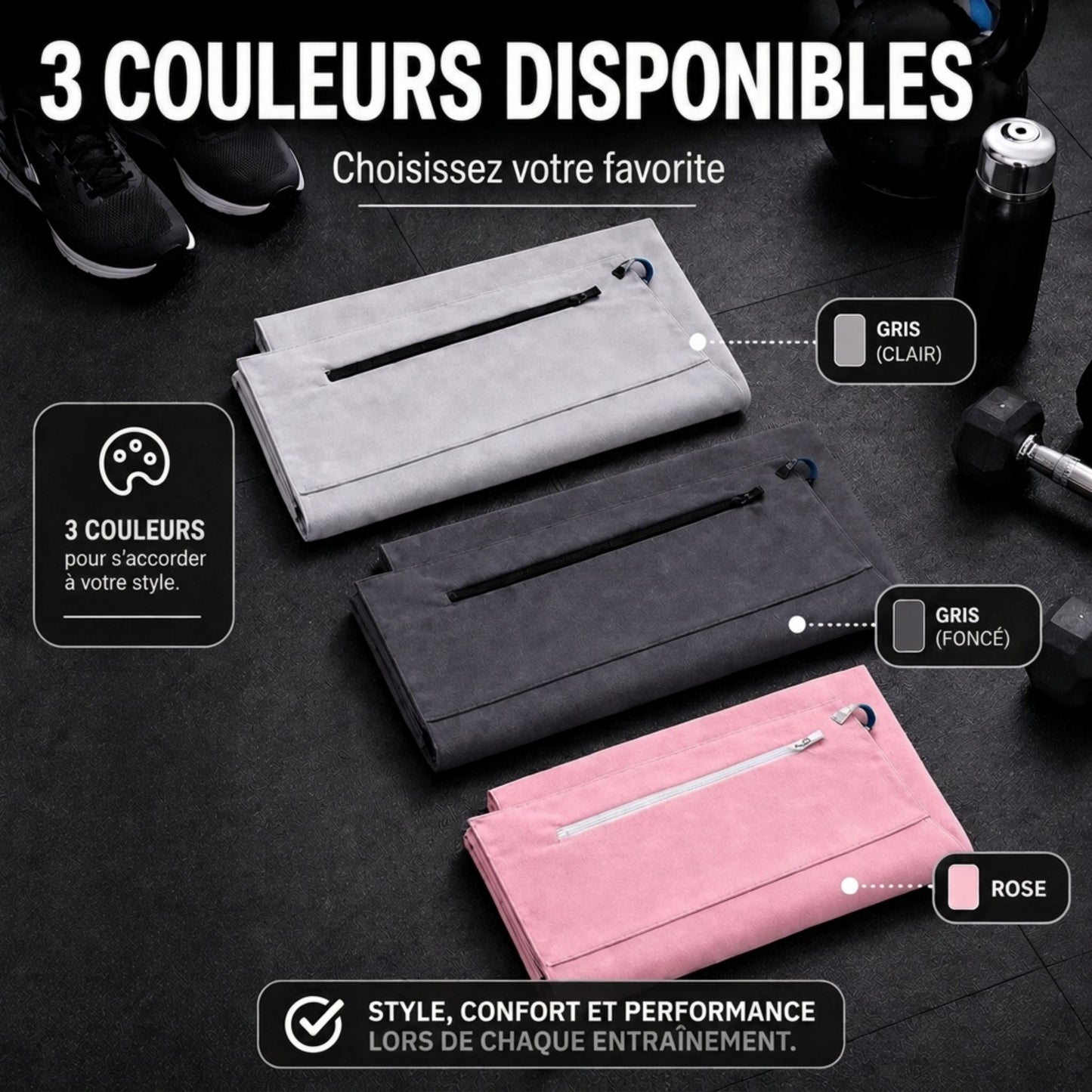 Serviette de Sport Solemiz
