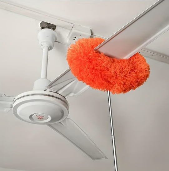 Nettoyeur à poussière pour ventilateur de plafond téléscopique