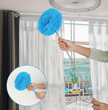 Nettoyeur à poussière pour ventilateur de plafond téléscopique