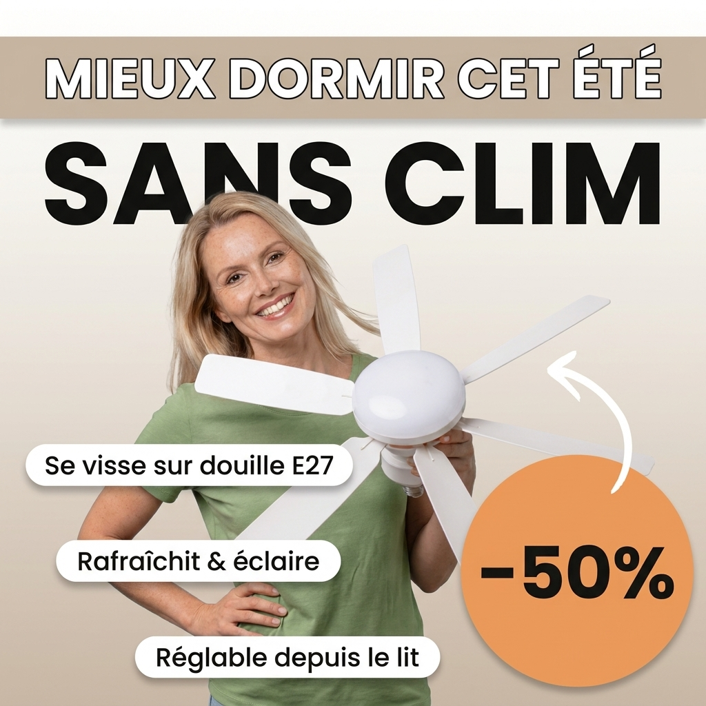 Ventilateur de Plafond Solemiz