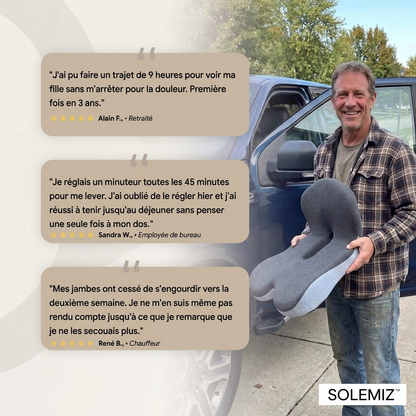 Solemiz™ - Coussin Ergonomique Pro