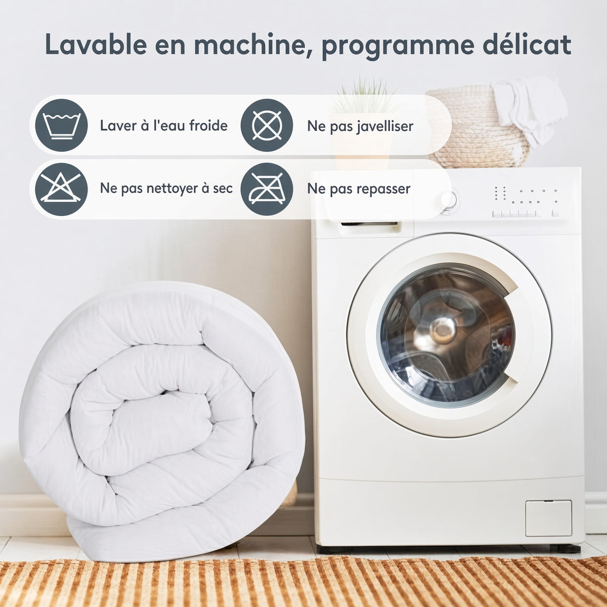 Surmatelas 1000GSM — Extra-épais, moelleux dès la première seconde