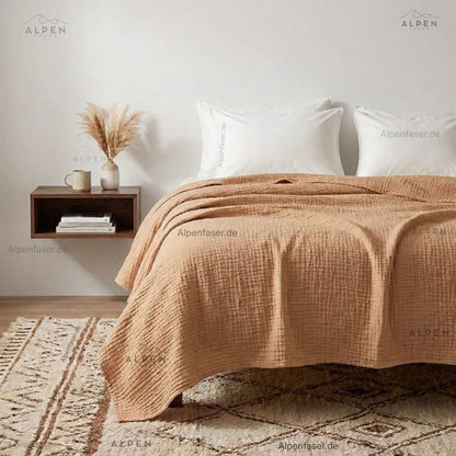 Couverture en mousseline coton