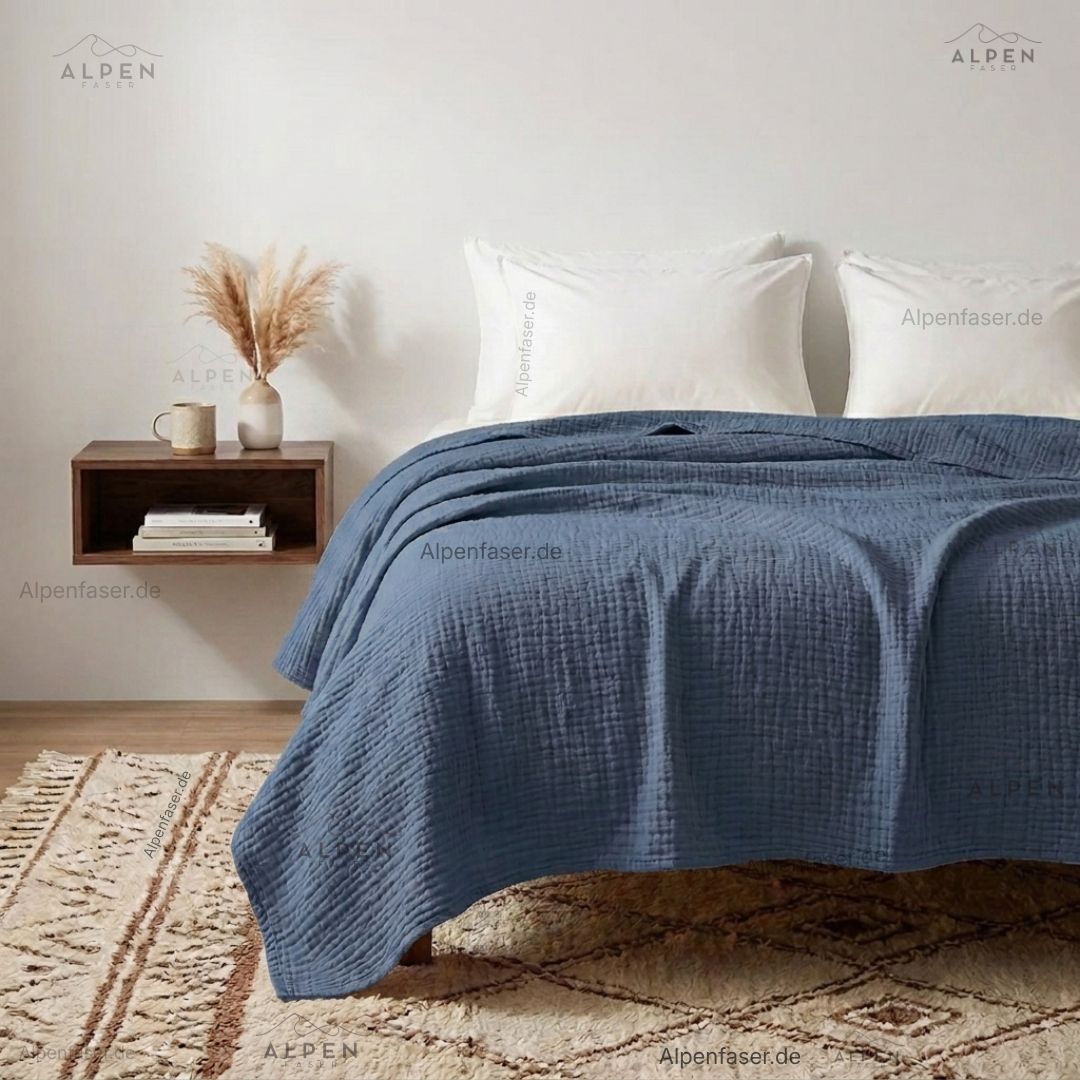 Couverture en mousseline coton