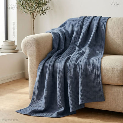 Couverture en mousseline coton