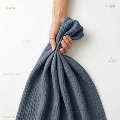 Couverture en mousseline coton